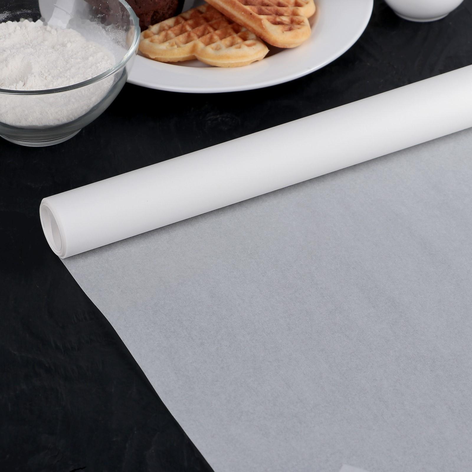 Пергамент «Gurmanoff», 38 см×8 м, цвет белый, марка ПА2