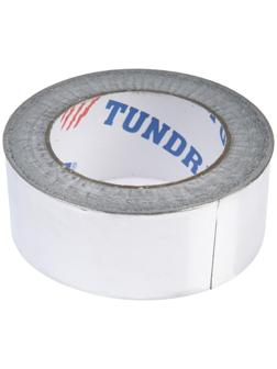 Лента алюминиевая ТУНДРА, клейкая, 25 мкм, 48 мм х 40 м