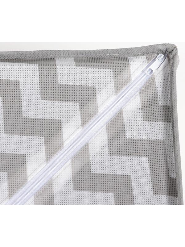 Органайзер для хранения белья «Зигзаг», 12 отделений, 32×32×12 см, цвет серый