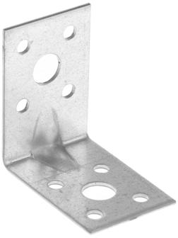 Уголок крепежный усиленный ТУНДРА krep, 50х50х35х1.5 мм