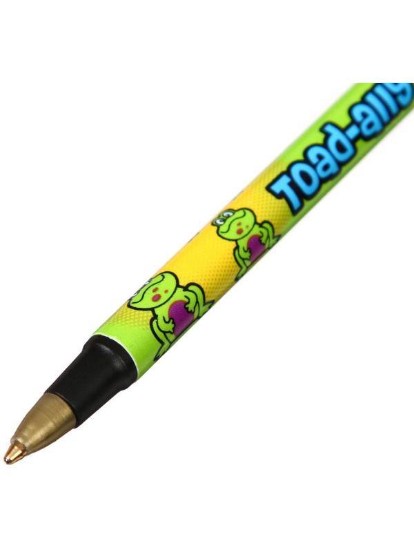 Ручка шариковая Calligrata, 0.5 мм, стержень синий, с рисунком, МИКС