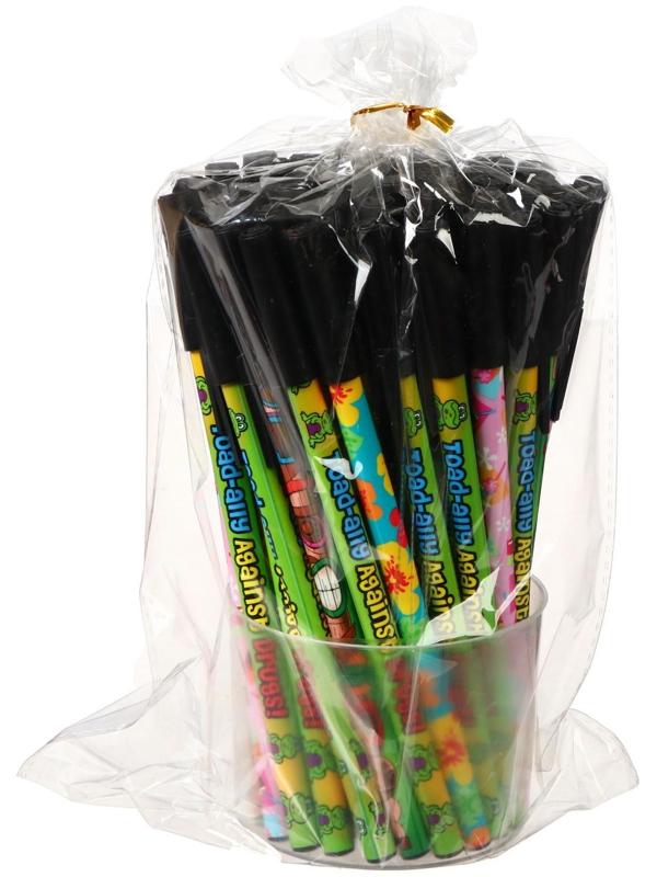 Ручка шариковая Calligrata, 0.5 мм, стержень синий, с рисунком, МИКС