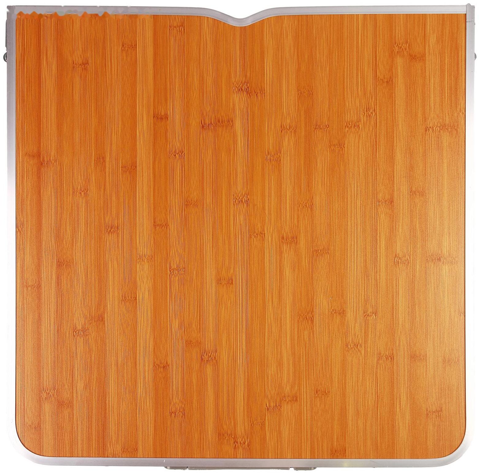 Стол туристический, складной, р. 120 х 60 х 70 см, цвет под дерево