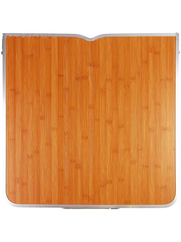 Стол туристический, складной, р. 120 х 60 х 70 см, цвет под дерево