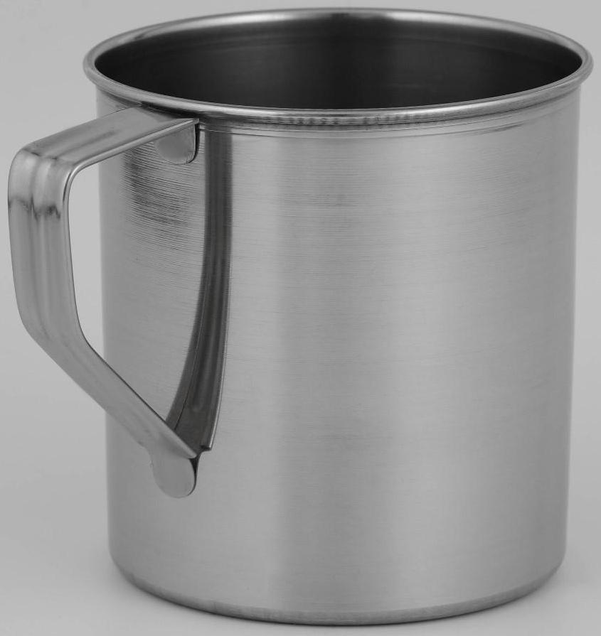 Кружка из нержавеющей стали Доляна, 650 мл, d=9,8 см
