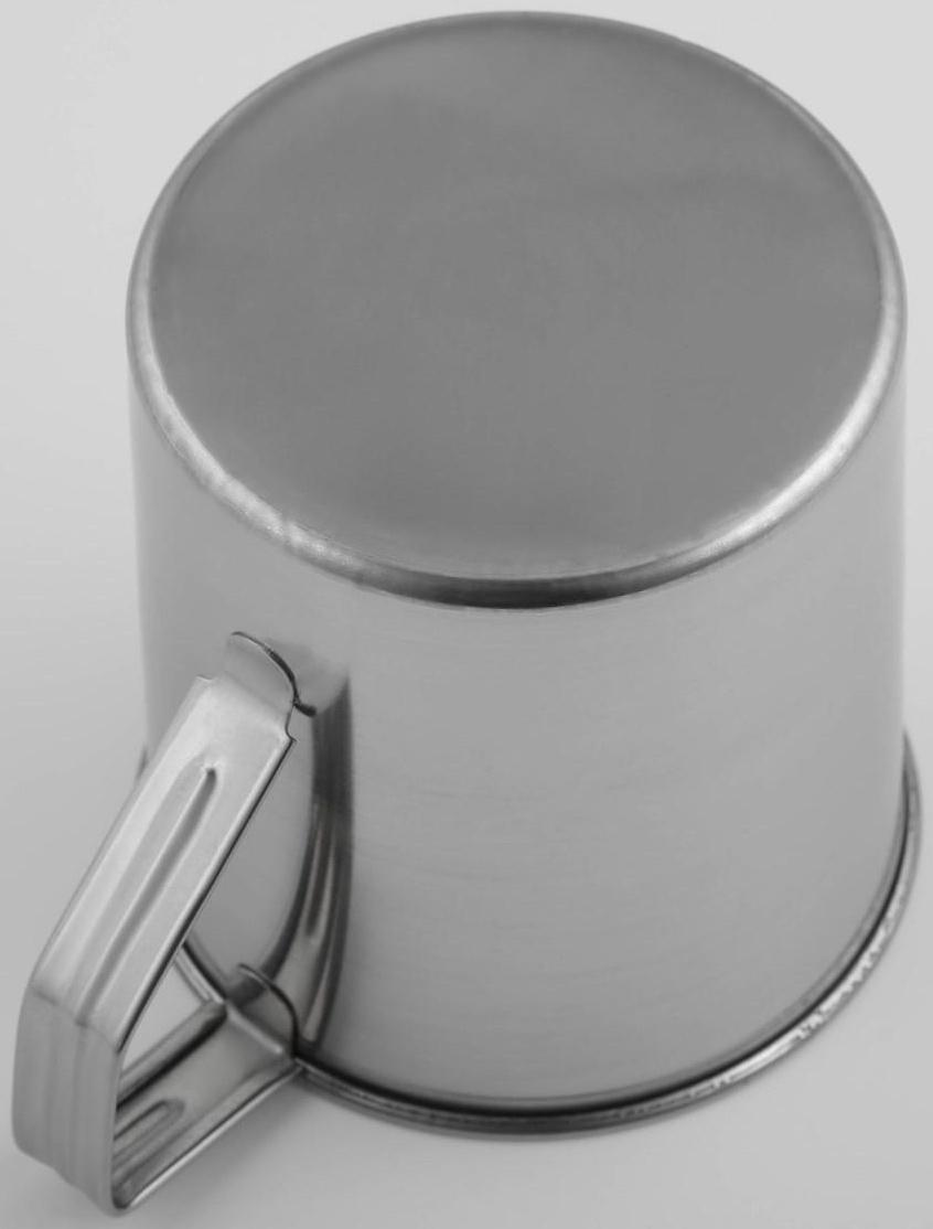 Кружка из нержавеющей стали Доляна, 650 мл, d=9,8 см