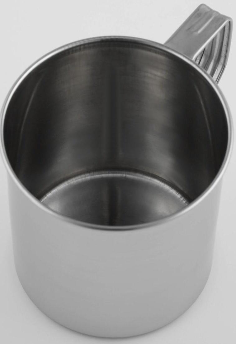 Кружка из нержавеющей стали Доляна, 650 мл, d=9,8 см