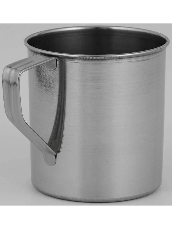 Кружка из нержавеющей стали Доляна, 650 мл, d=9,8 см
