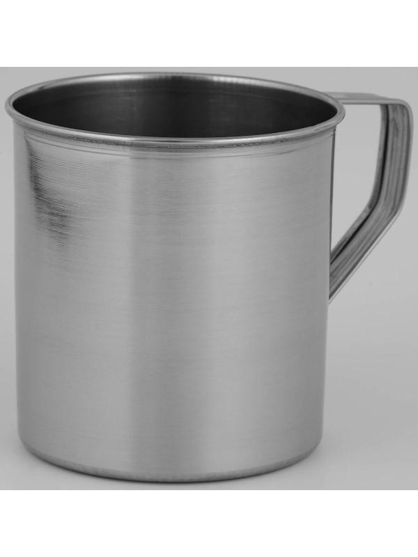 Кружка из нержавеющей стали Доляна, 650 мл, d=9,8 см