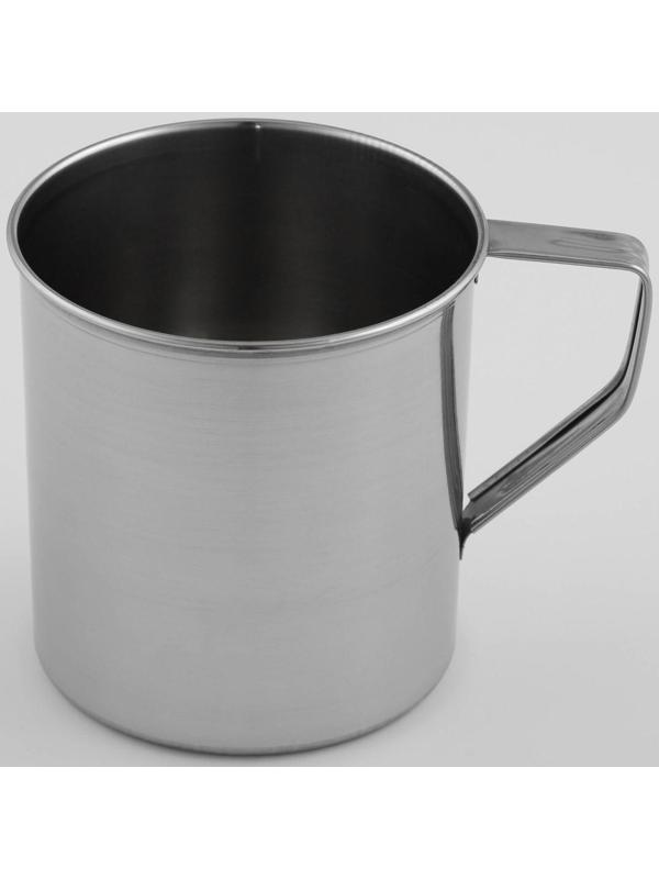 Кружка из нержавеющей стали Доляна, 650 мл, d=9,8 см