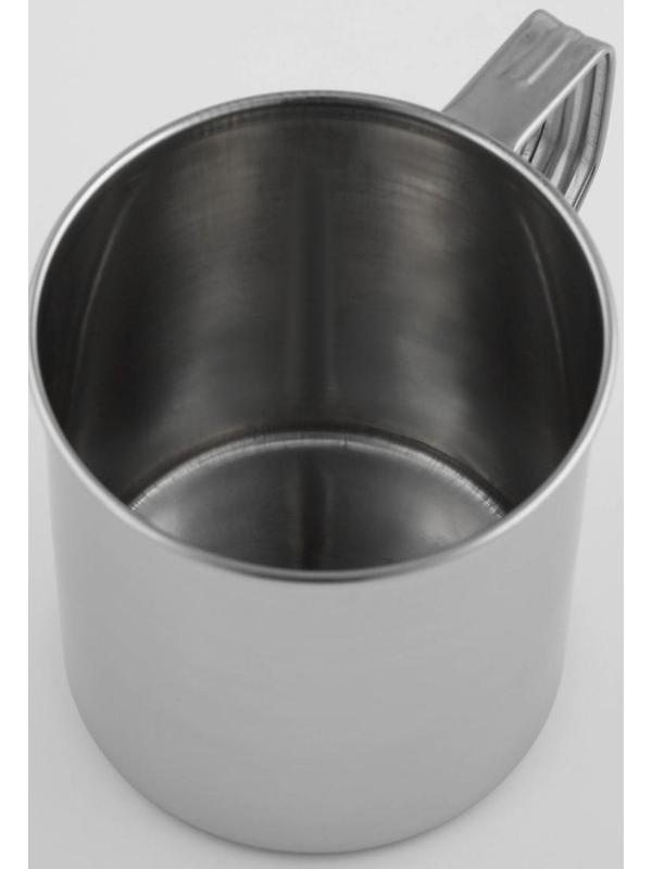Кружка из нержавеющей стали Доляна, 650 мл, d=9,8 см
