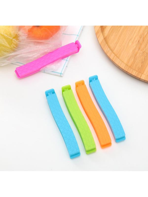 Набор зажимов для пакета, 11 см, 5 шт, цвет МИКС