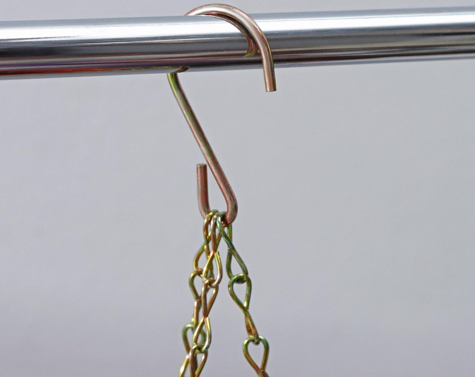 Кашпо пластиковое для цветов подвесное с дренажной сеткой «Веста», 2 л, цвет коричневый