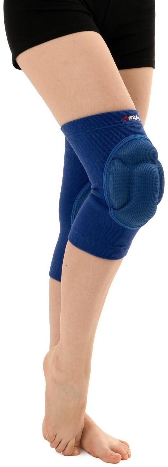 Наколенники волейбольные, размер L, цвет синий