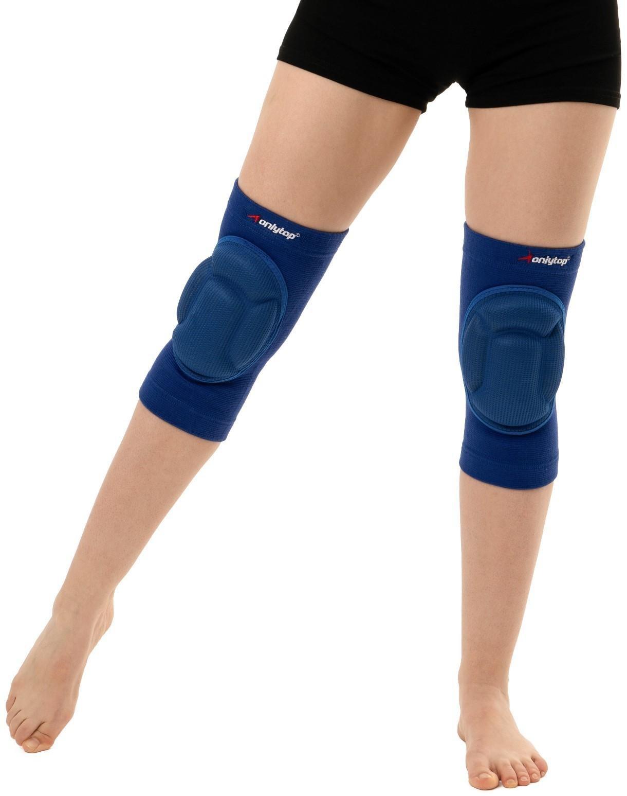 Наколенники волейбольные, размер L, цвет синий