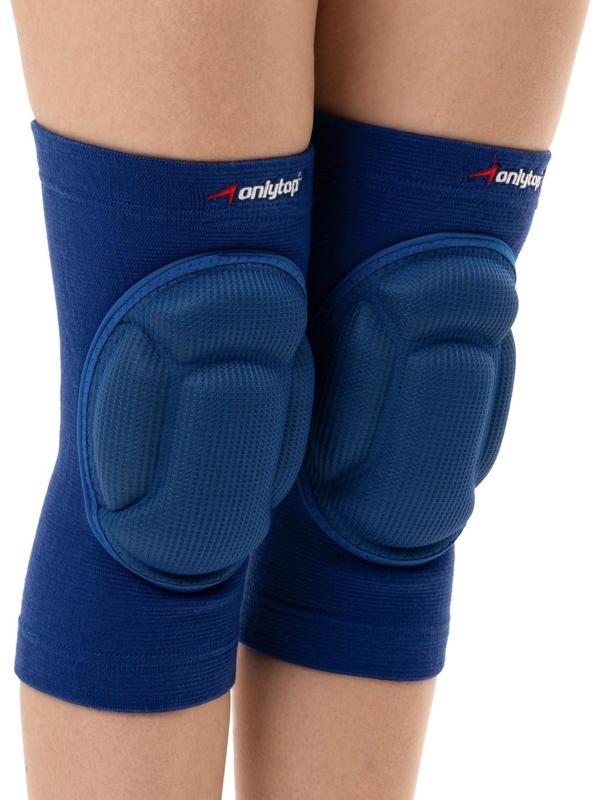 Наколенники волейбольные, размер L, цвет синий