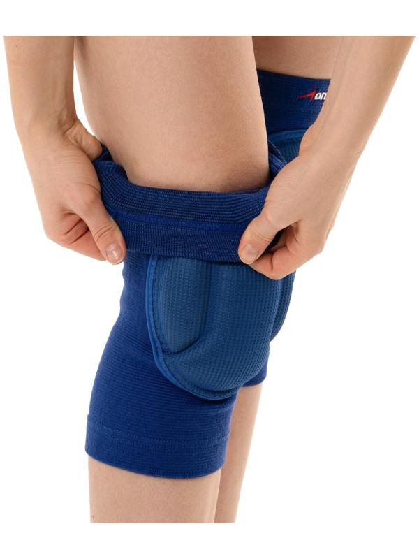 Наколенники волейбольные, размер L, цвет синий