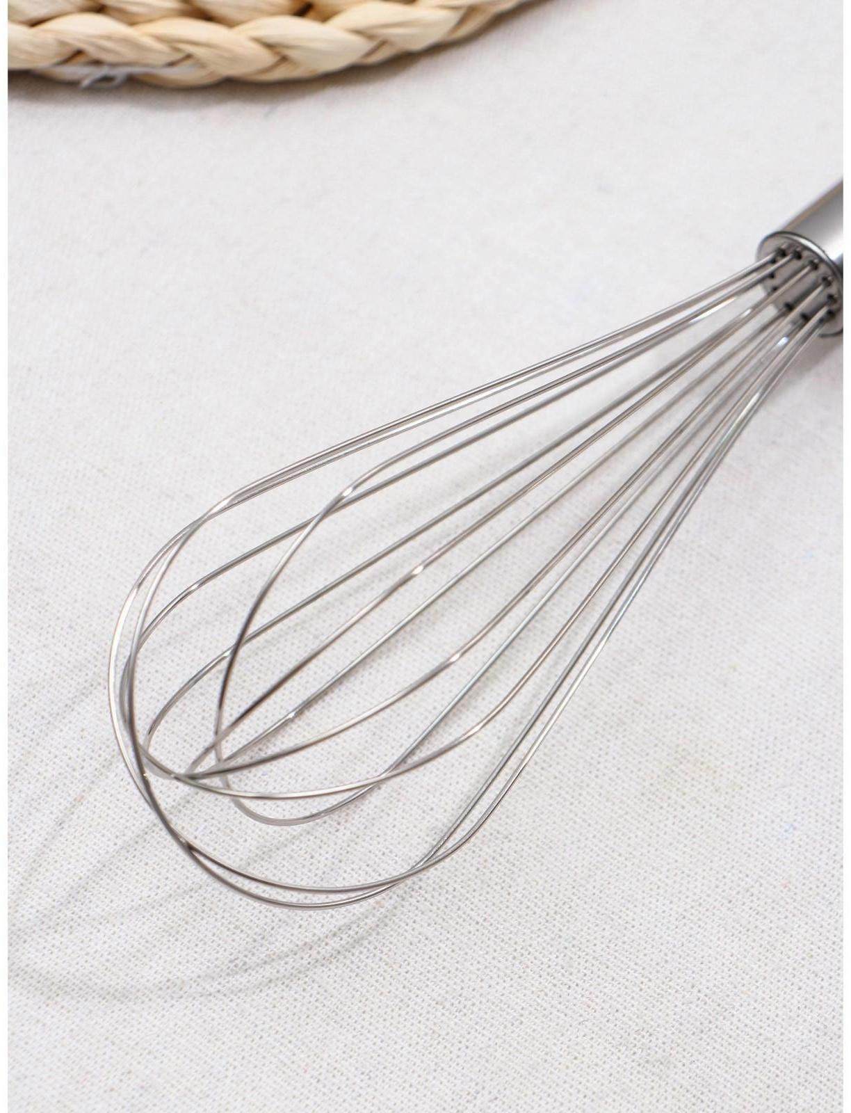 Набор венчиков для взбивания Доляна «Стандарт», 3 шт: 30 см, 25 см, 21 см