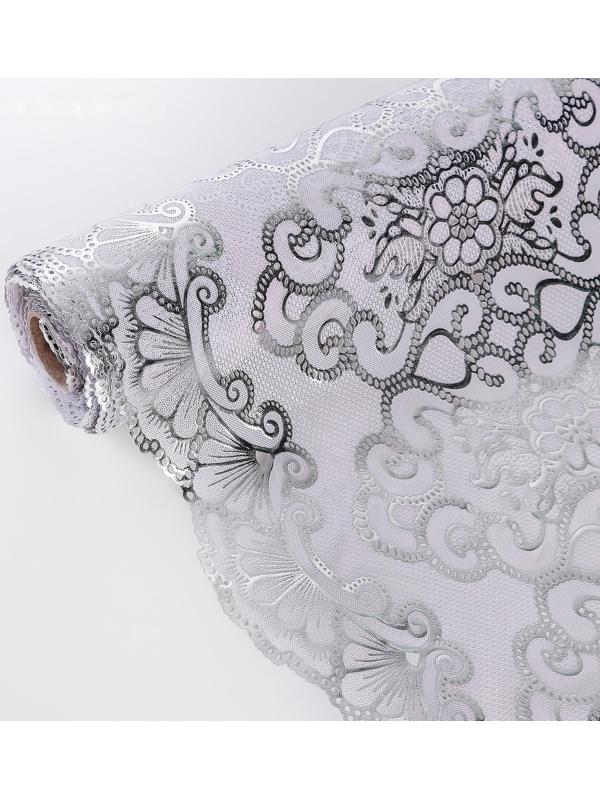 Клеёнка ажурная «Узор», ширина 50 см, рулон 20 метров