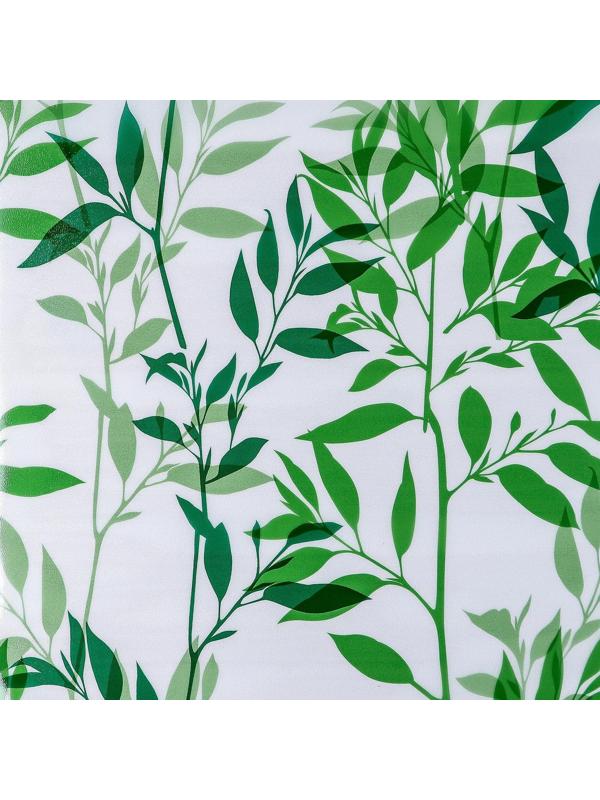 Витражная плёнка «Листья», 45×200 см