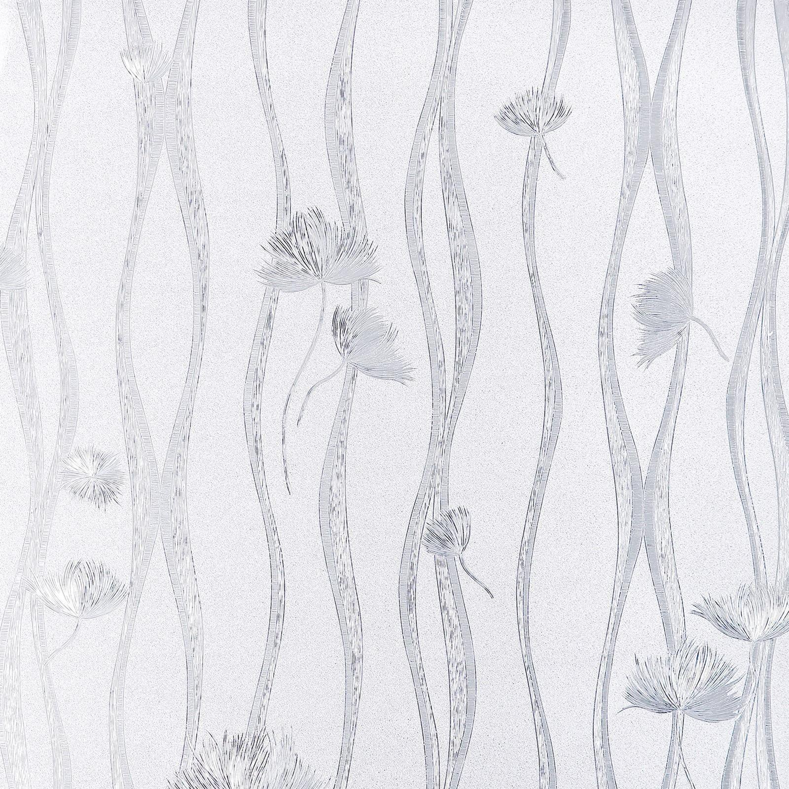 Витражная плёнка «Волна», 45×200 см, цвет прозрачный