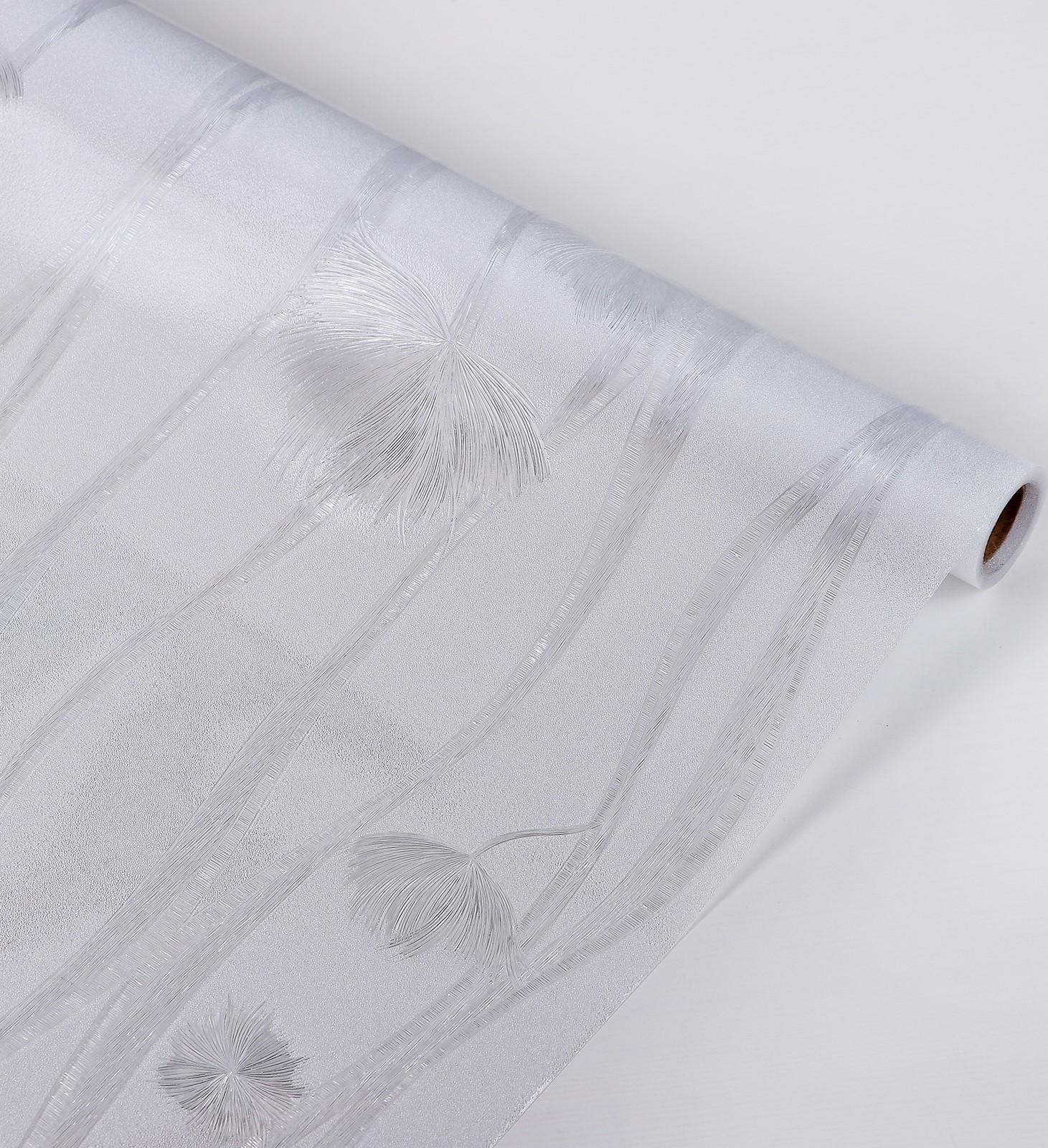 Витражная плёнка «Волна», 45×200 см, цвет прозрачный