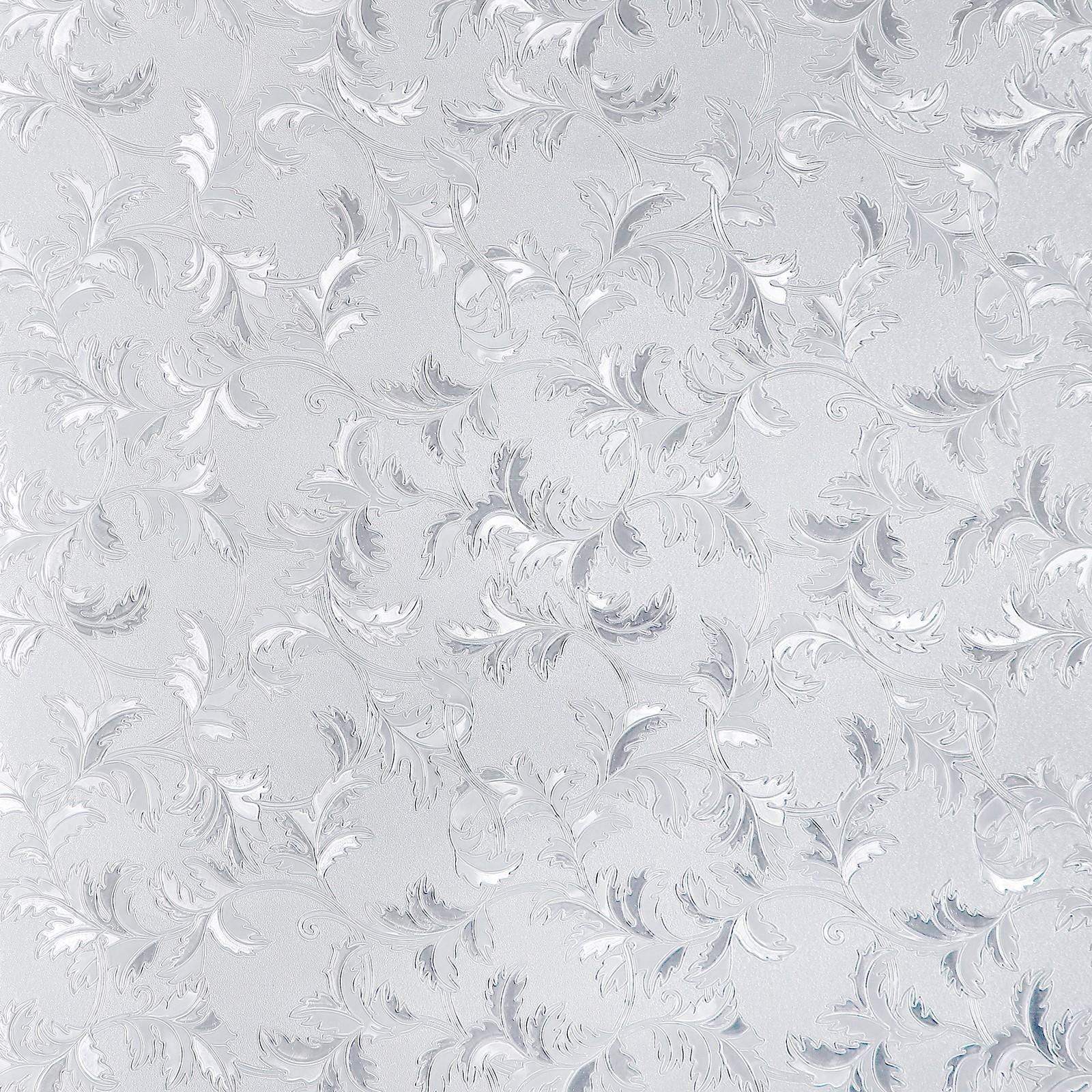 Витражная плёнка «Узоры», 45×200 см, цвет прозрачный