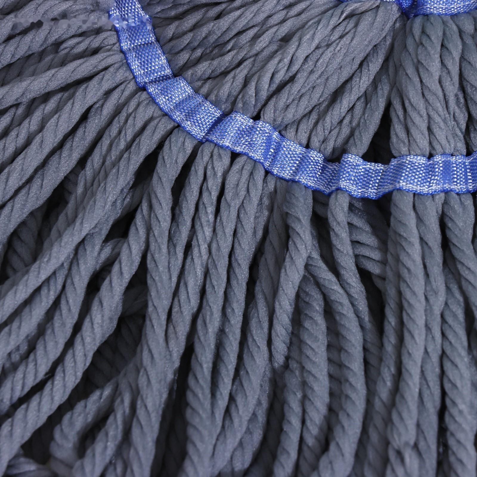 Швабра с отжимом Доляна, насадка из микрофибры, телескопическая окрашенная ручка 120 см, цвет МИКС