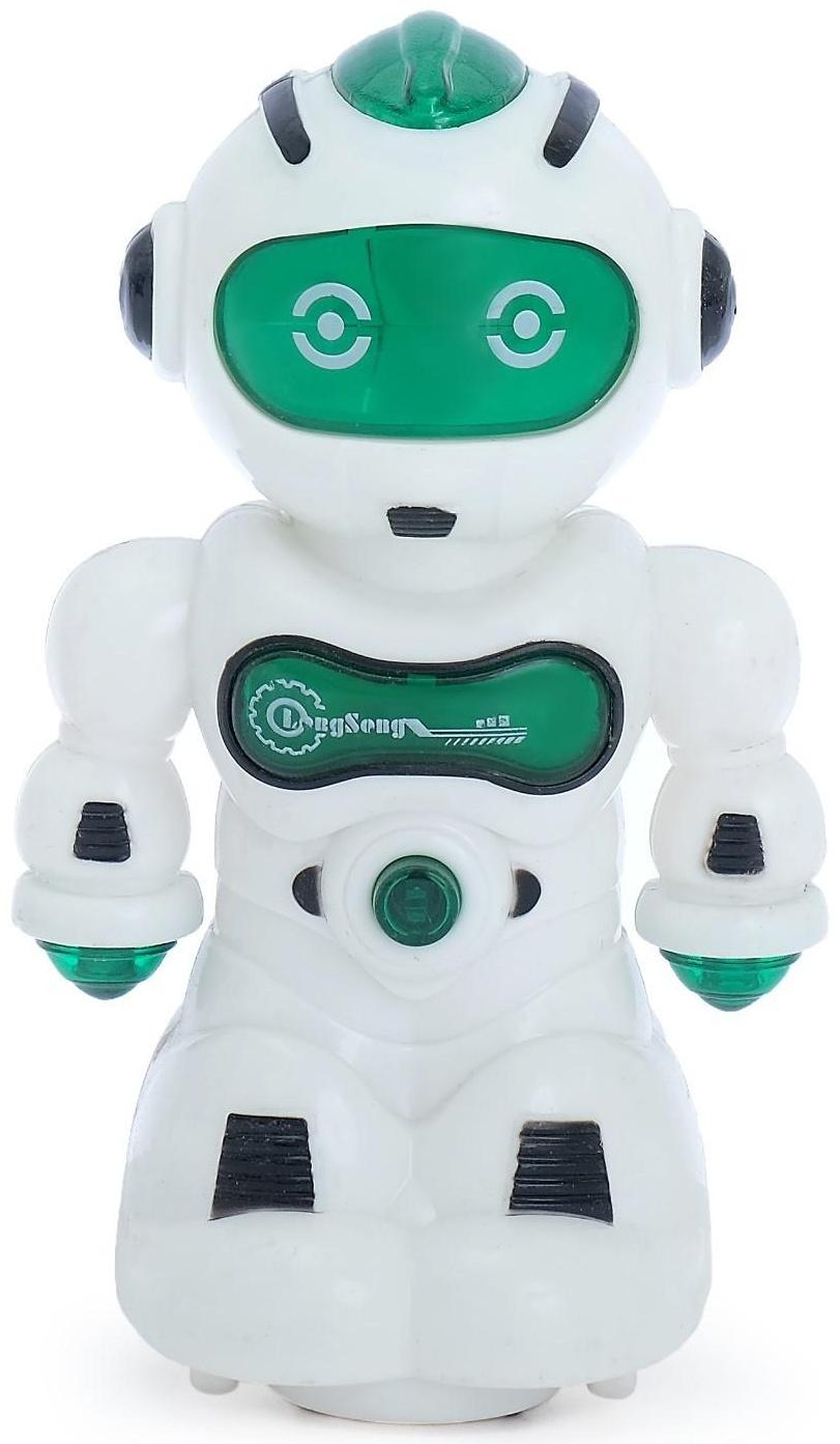 Робот «Мини бот», световые и звуковые эффекты, работает от батареек, цвета МИКС