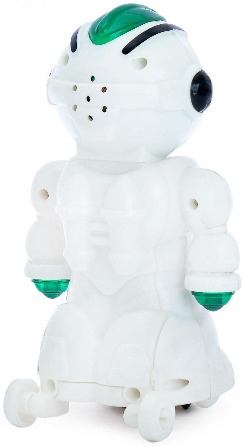 Робот «Мини бот», световые и звуковые эффекты, работает от батареек, цвета МИКС