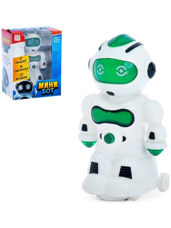 Робот «Мини бот», световые и звуковые эффекты, работает от батареек, цвета МИКС