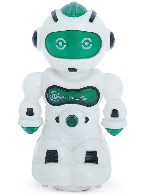 Робот «Мини бот», световые и звуковые эффекты, работает от батареек, цвета МИКС