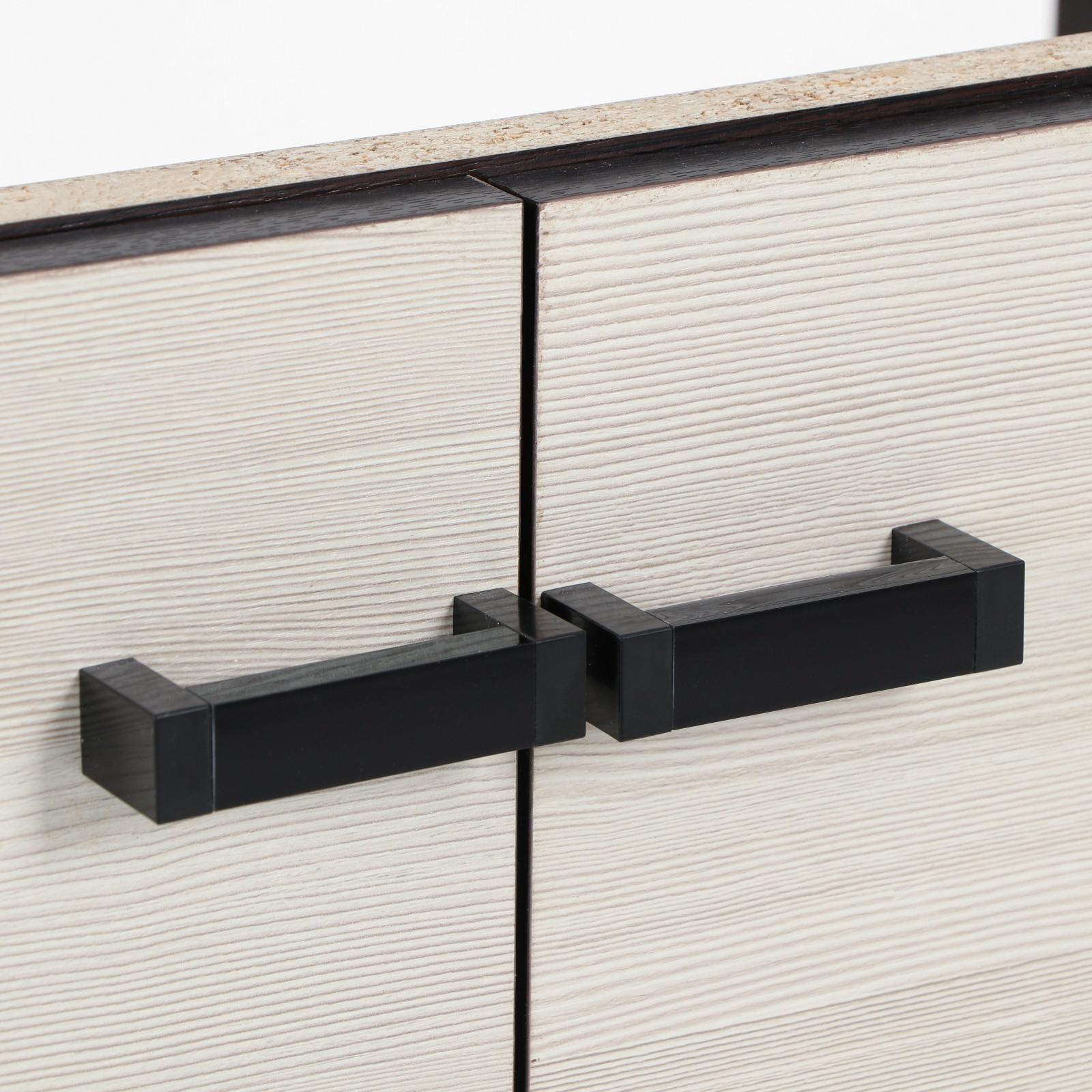 Шкаф напольный под мойку Мальва 800х450х810 Венге/Лоредо