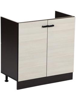 Шкаф напольный под мойку Мальва 800х450х810 Венге/Лоредо