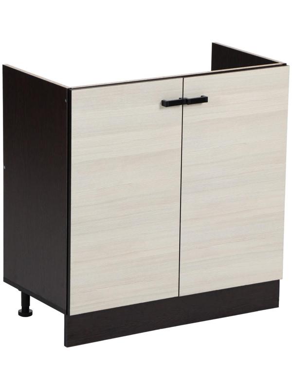 Шкаф напольный под мойку Мальва 800х450х810 Венге/Лоредо