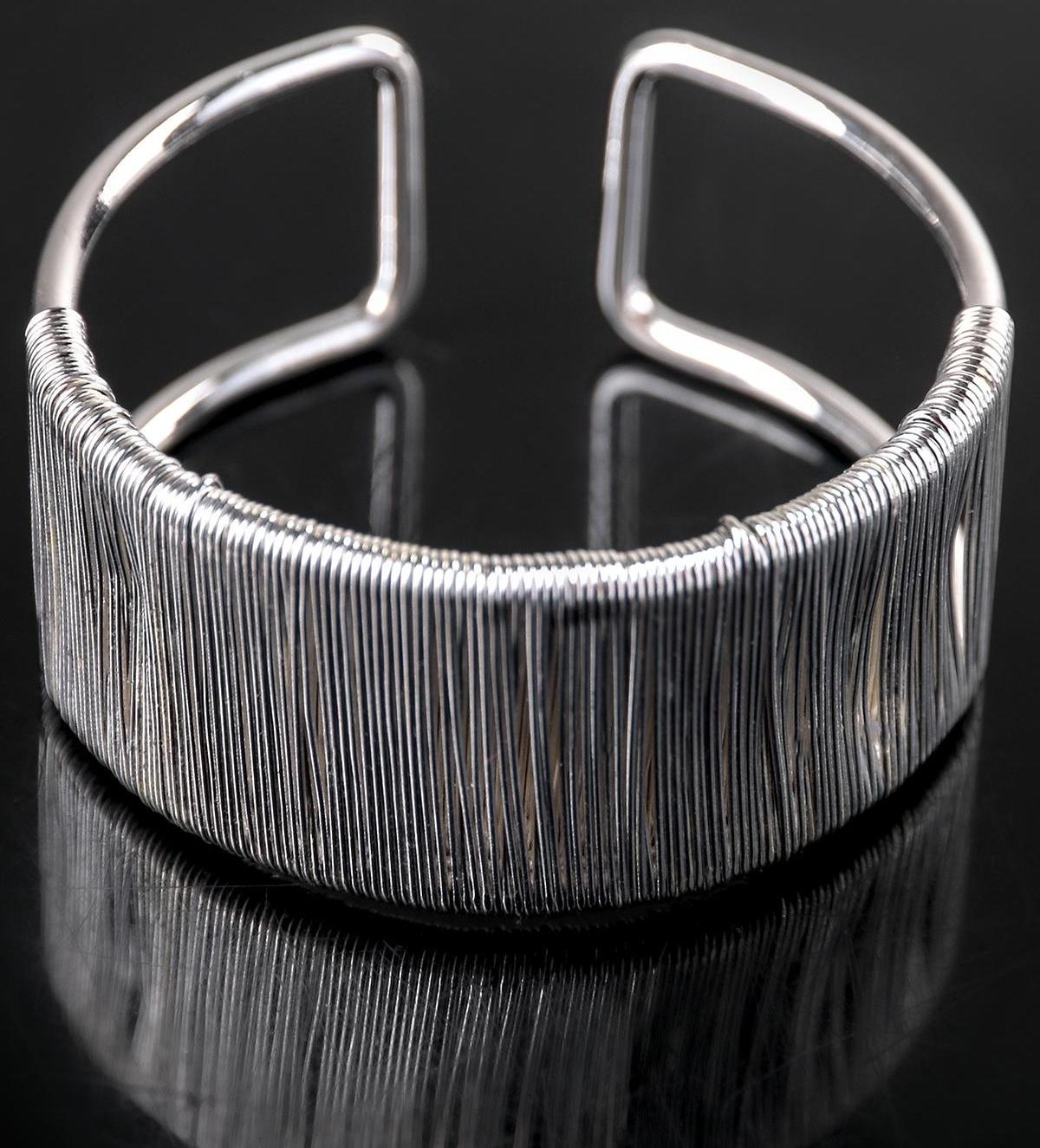 Кольцо для салфеток «Аврора», 4,5×2 см, цвет серебряный