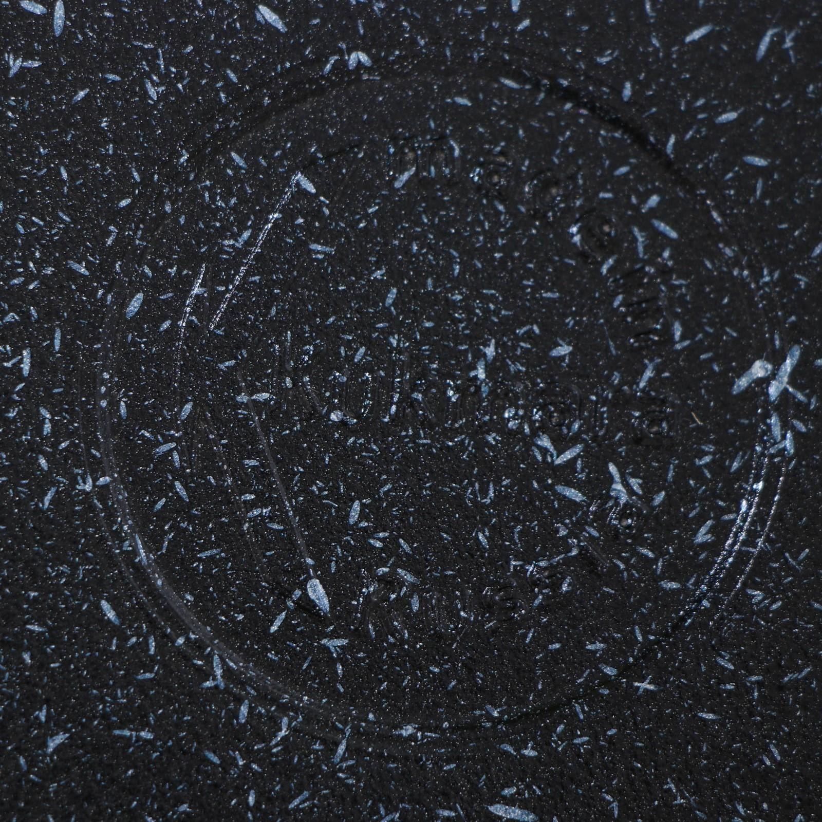 Сковорода-Wok, d=28, антипригарное покрытие, цвет тёмный мрамор