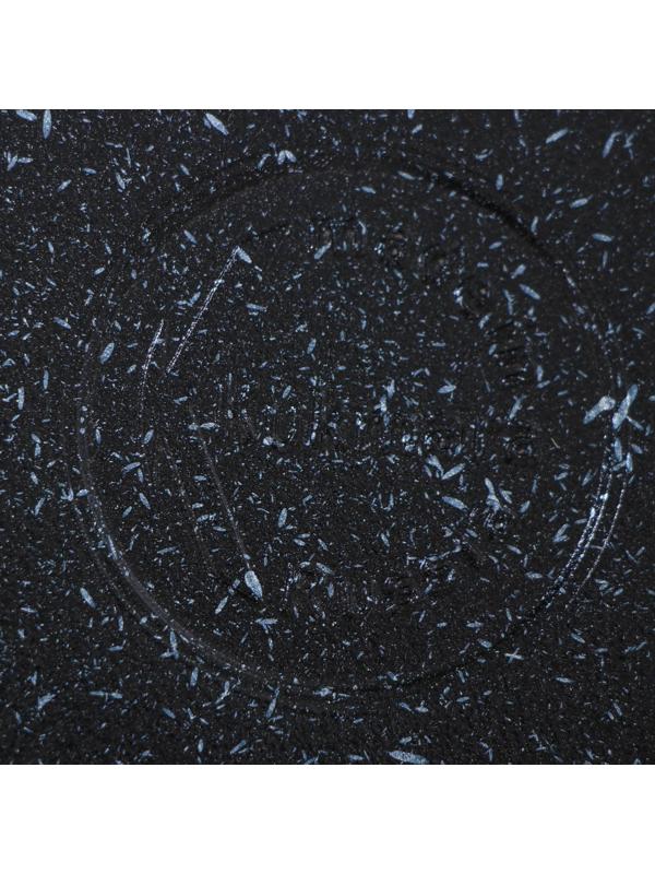 Сковорода-Wok, d=28, антипригарное покрытие, цвет тёмный мрамор