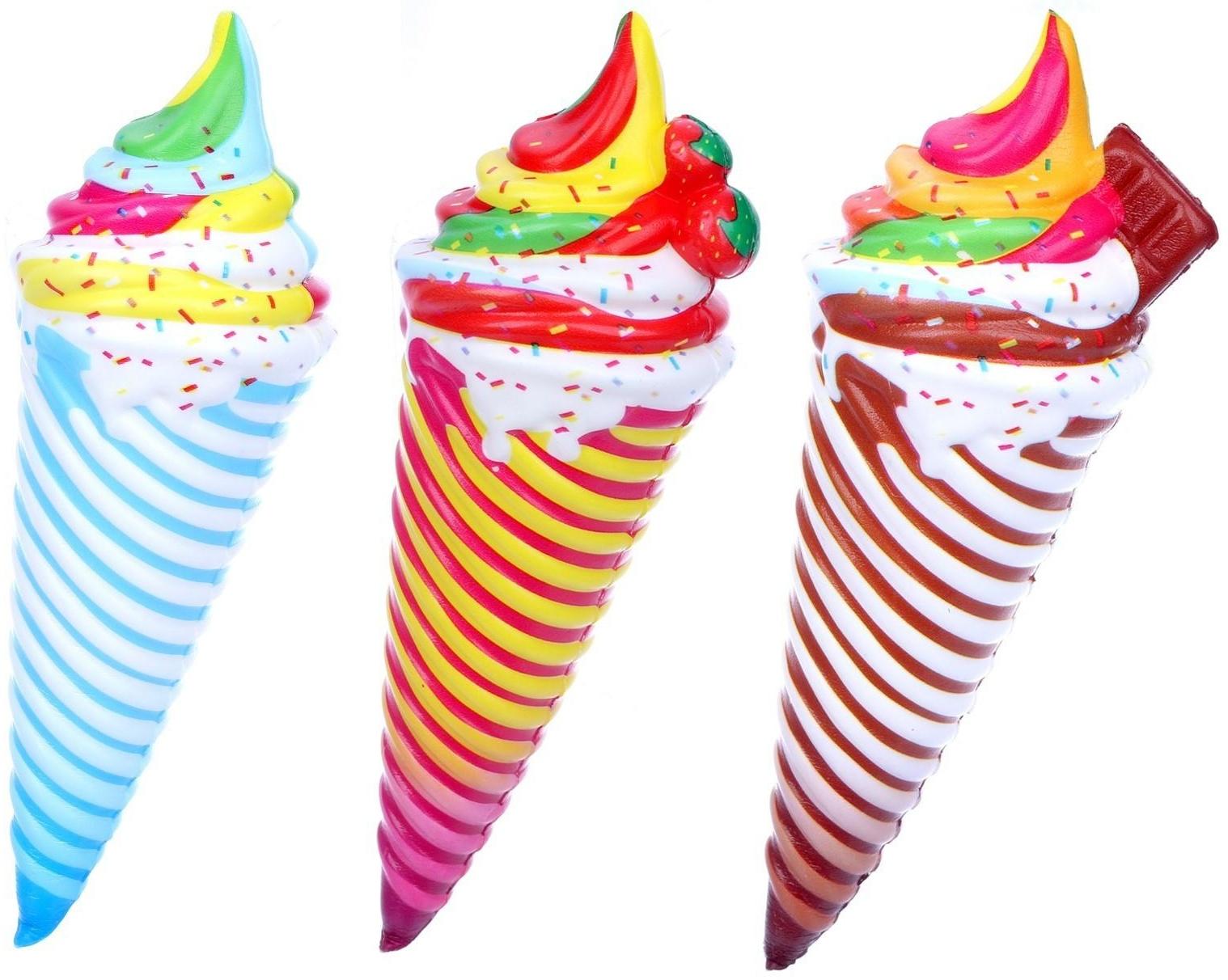 Мялка-сквиши «Мороженое», цвета МИКС