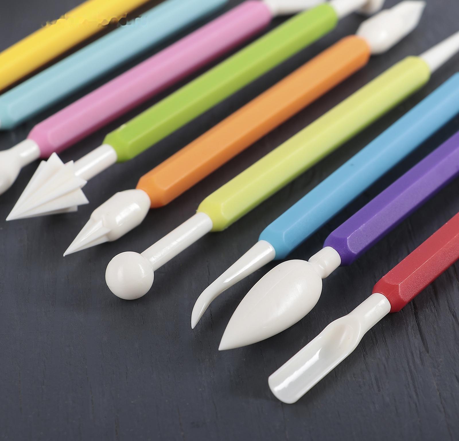 Набор для моделирования кондитерских украшений Доляна, 9 шт