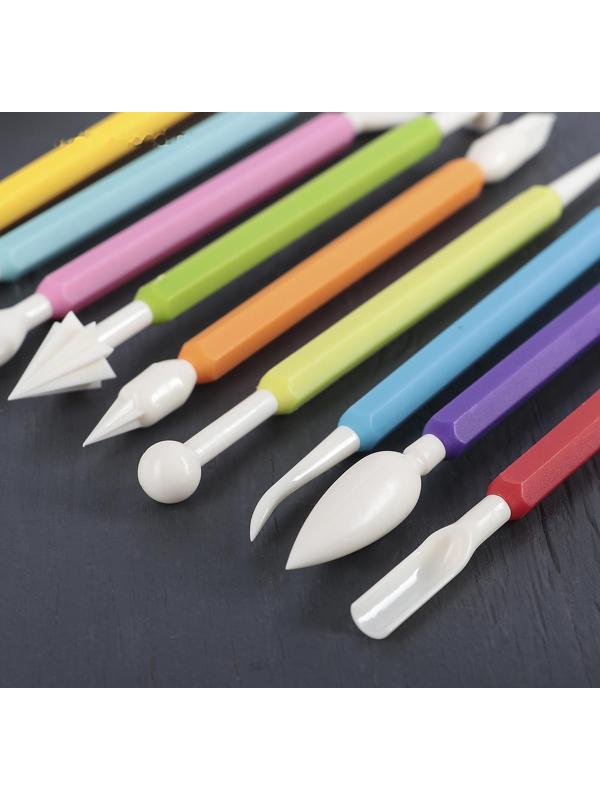 Набор для моделирования кондитерских украшений Доляна, 9 шт