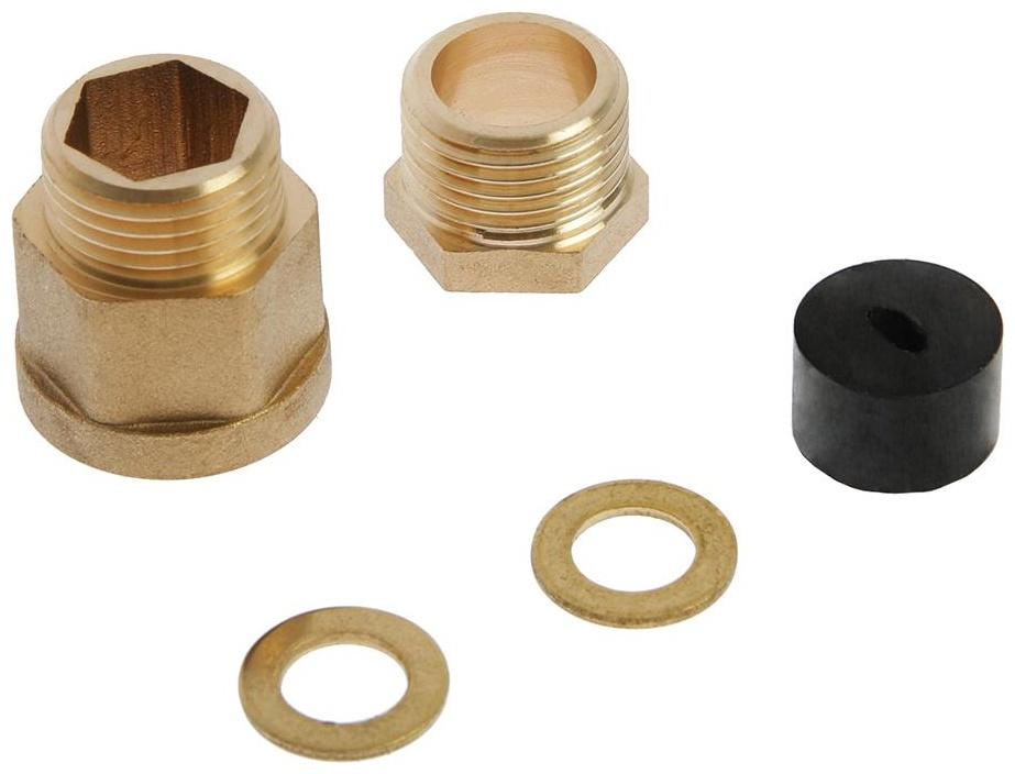 Сальник для ввода греющего кабеля в трубу, 1/2