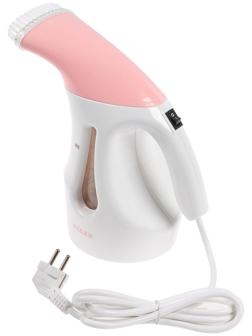 Отпариватель KELLI KL-312, ручной, 1800 Вт, 500 мл, насадка чайник, бело-розовый