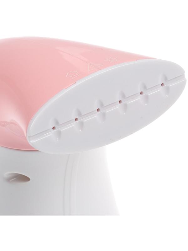 Отпариватель KELLI KL-312, ручной, 1800 Вт, 500 мл, насадка чайник, бело-розовый