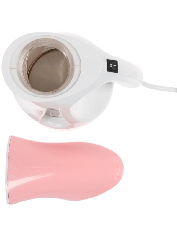 Отпариватель KELLI KL-312, ручной, 1800 Вт, 500 мл, насадка чайник, бело-розовый
