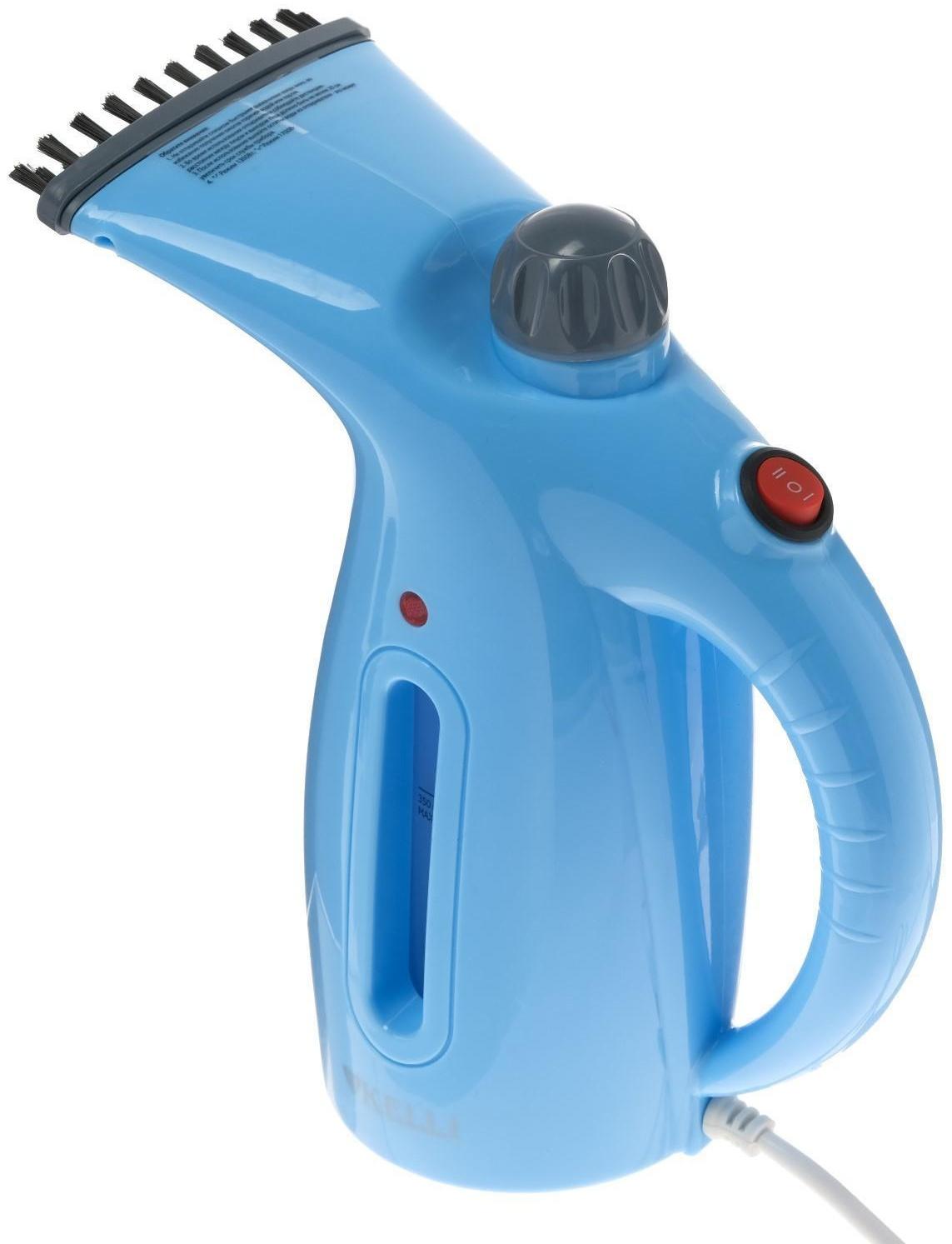 Отпариватель KELLI KL-317, ручной, 1700 Вт, 350 мл, синий