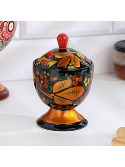 Поставок на ножке, 9×13 см, хохлома