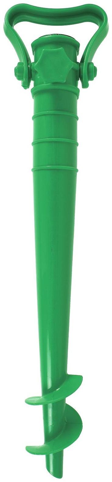 Подставка для крепления зонта в песке, 40 см, с фиксатором, цвета МИКС