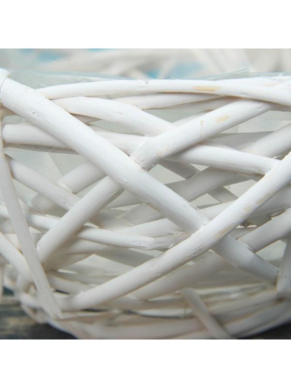 Кашпо, 19x12 см, ива