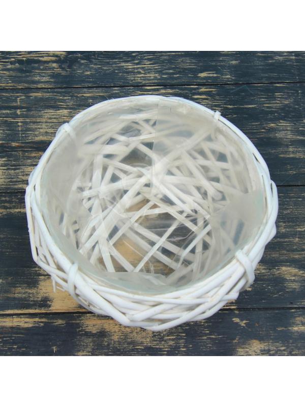 Кашпо, 19x12 см, ива